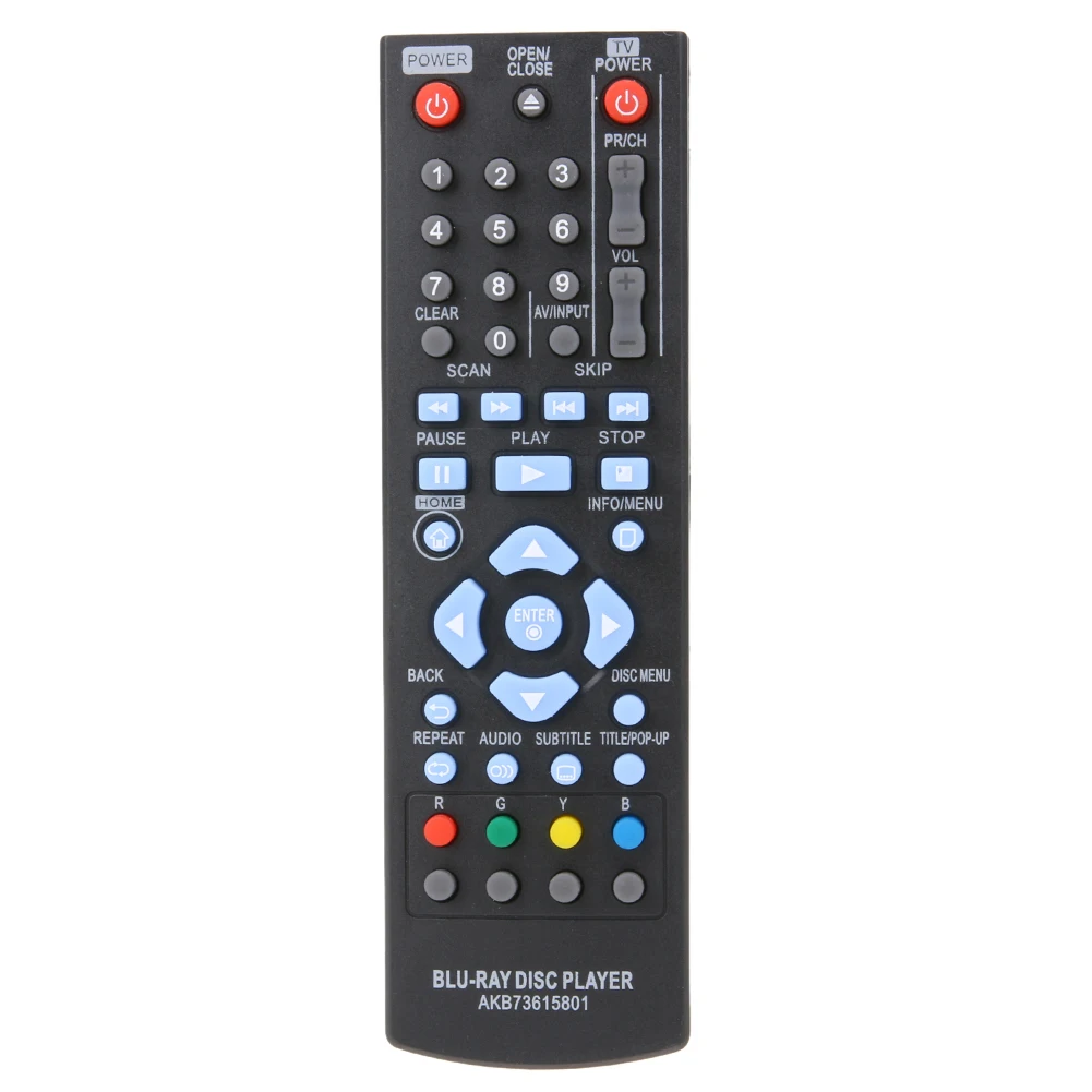 

Universal Replacement TV Remote Control 3D Television BLU-RAY DISC HDTV Remote Control All Functions For LG AKB-73615801