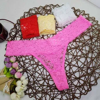 

XL-4XL big size lace Cotton Women bikini Sexy Thong G-string Underwear Panties Briefs Ladies T-back intimatewear 12pcs zx104