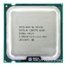 Intel Core 2 quad Процессор Q9650 Intel Core 2 четырехъядерный процессор 3.0 ГГц/12 м/1333 ГГц) Разъем 775