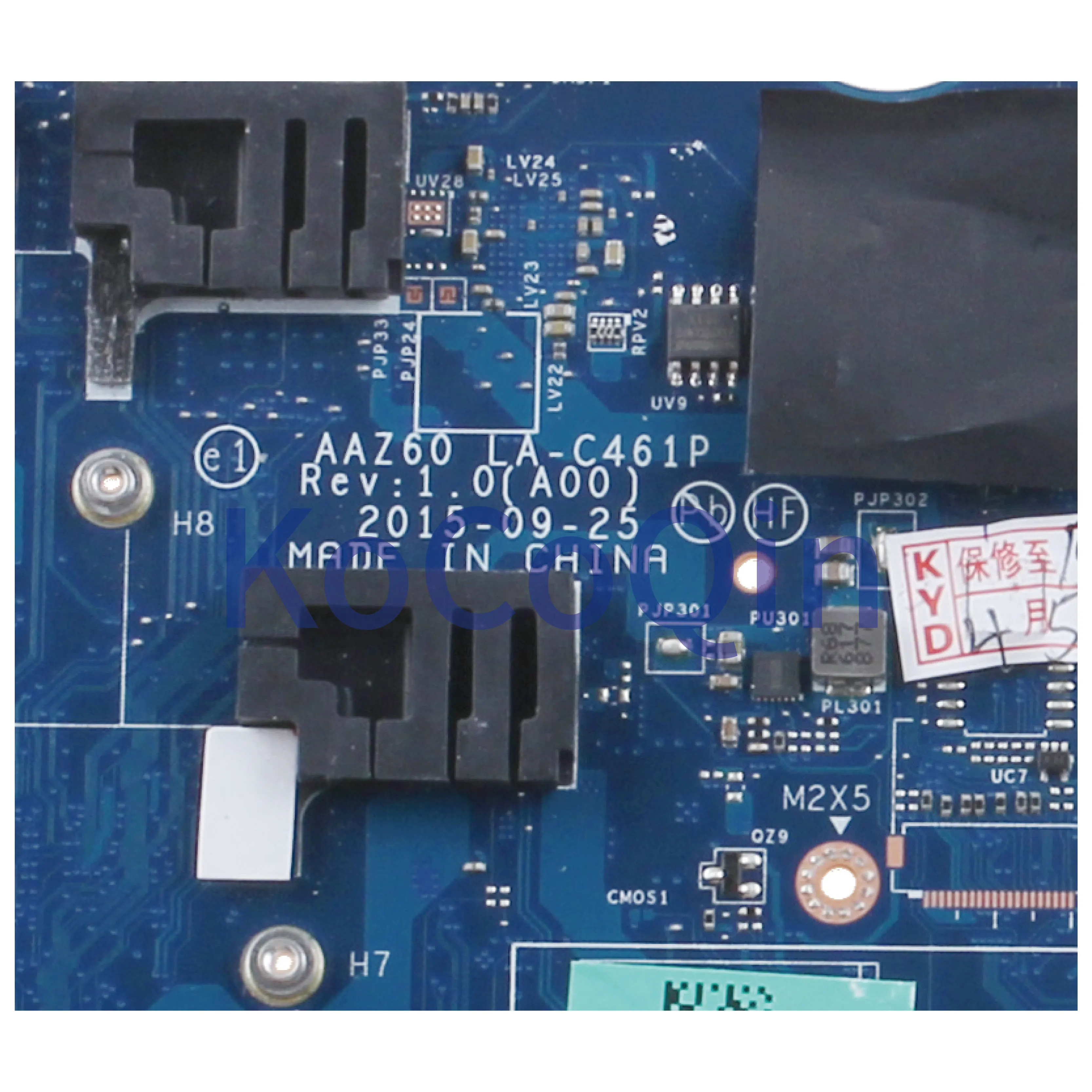 Finest  KoCoQin Laptop motherboard For DELL Latitude 7470 E7470 I7-6600U Mainboard CN-0VNKRJ 0VNKRJ AAZ60 L
