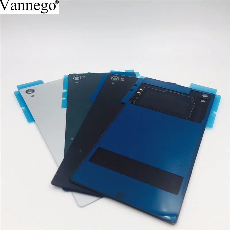 

Vannego Battery Cover For Sony Xperia Z5 Premium Z5 Plus E6883 Rear glass Back Housing case with logo Replacement parts