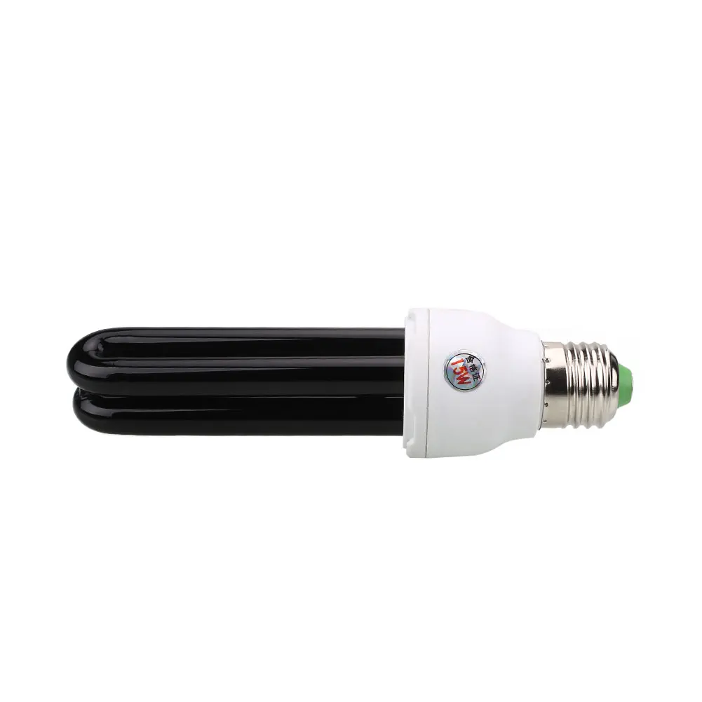 E27 2U 15W ультрафиолетовые люминесцентные с низким энергопотреблением прикрутите лампу светильник лампочка 220V