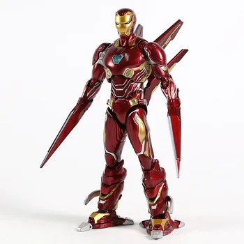 

Marvel Avengers Infinity War Iron Man MK50 Nano Weapon Set PVC Action Figure Collectible Model Toy