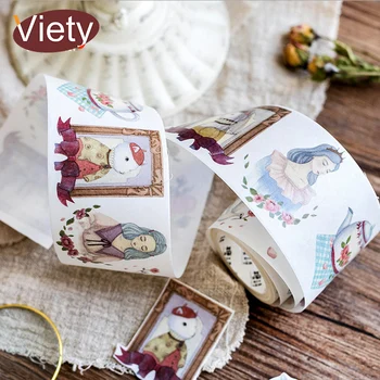 

5cm*5m rabbit and peacebird washi tape DIY decoration scrapbooking planner masking tape adhesive tape label sticker stationery