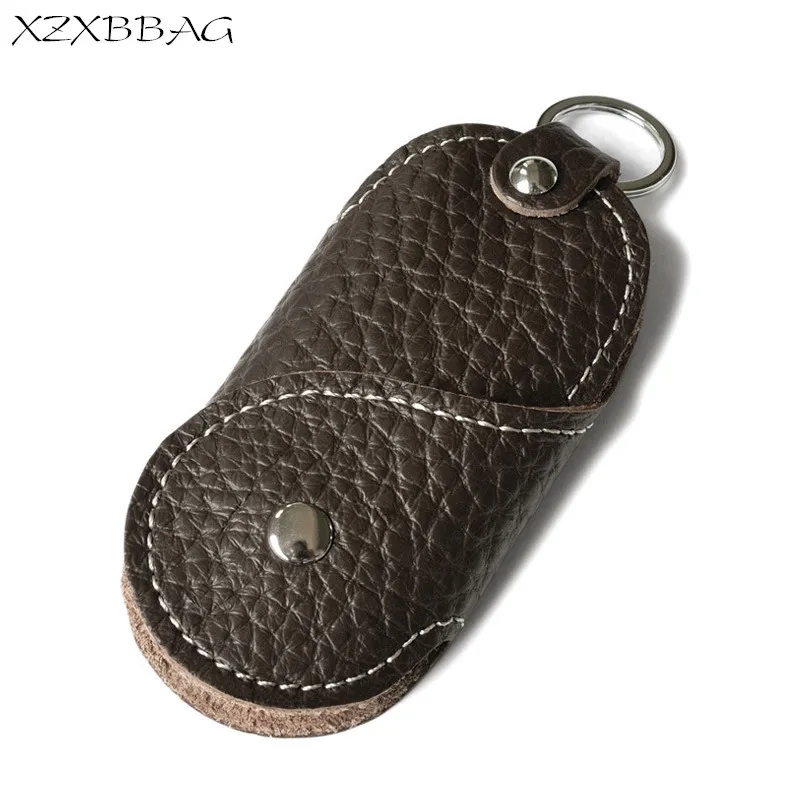 XZXBBAG Genuine Leather font b Key b font Holder Organizer Men Car font b Key b