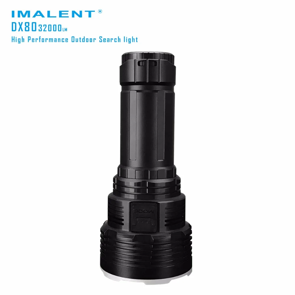 IMALENT DX80 8* Cree XHP70 светодиодный фонарик 32000 люменов 806 метров usb фонарь с зарядным интерфейсом