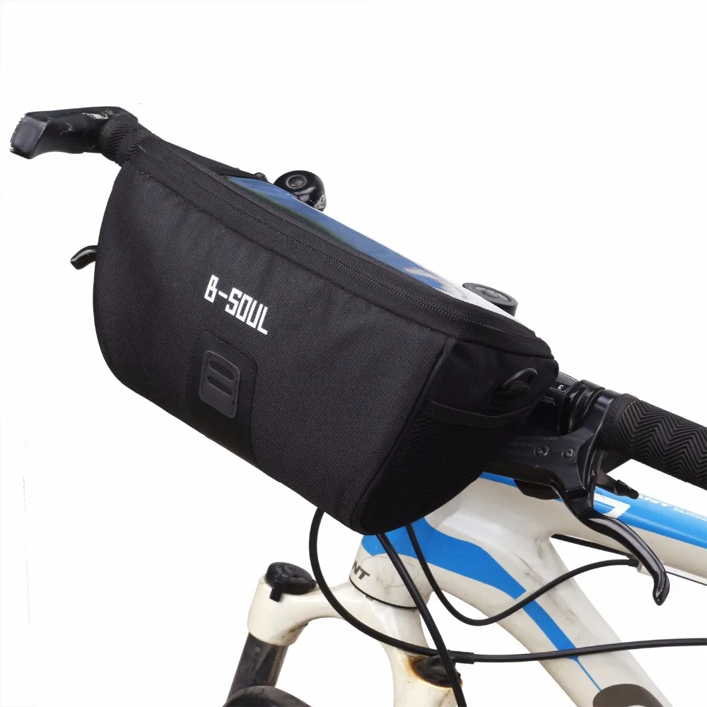 Bicycle Cycling Bag Front Removable Heat Protection Foldable Bike