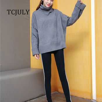 

TCJULY New Arrival Fashion Sweet Two Lines Vertical Striped Pencil Pants Stretched Skinny Slim Leggings Pants Trousers For Women