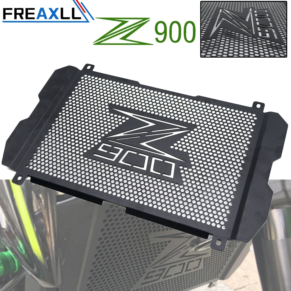 Z900 For Kawasaki Z 900 2017 2018 Motorcycle Radiator Side Guard Grill Grille Cover Protector Water Tank Net Accessories | Автомобили и