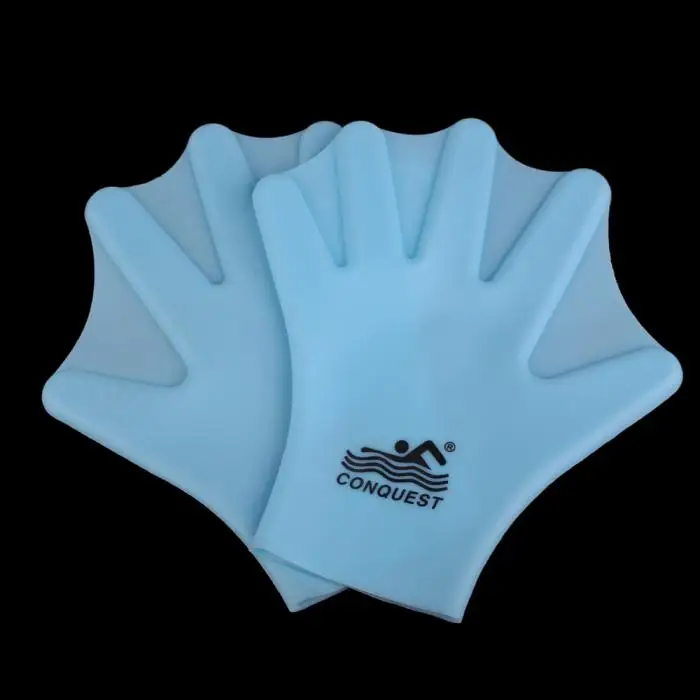 Высокое качество плавательные ласты для рук взрослых лягушка Fin Дайвинг ручная одежда кремния LB SS