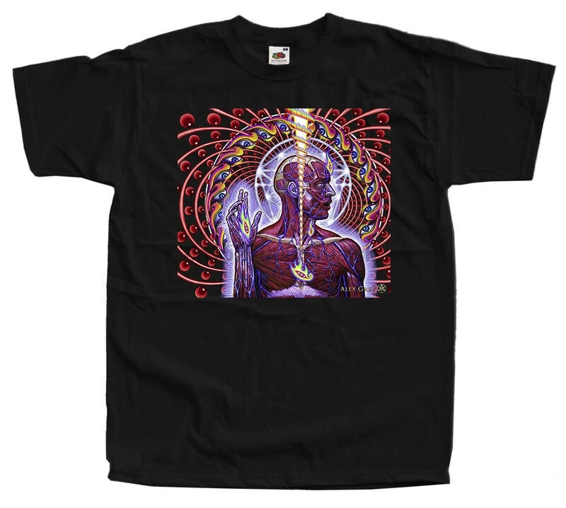 

Tool - Lateralus album cover DTG T SHIRT BLACK all sizes S-5XL