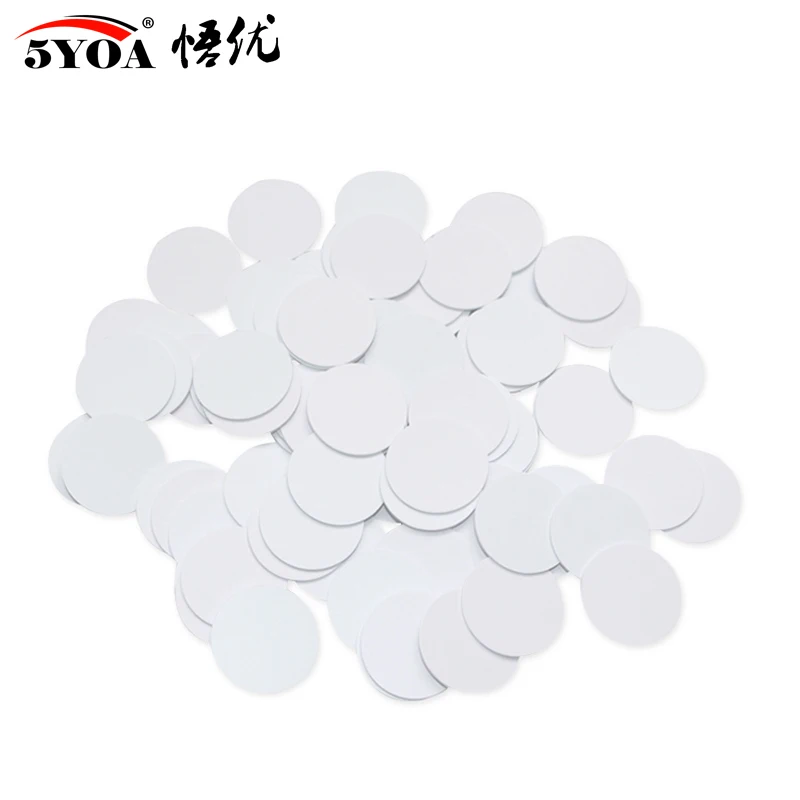 

50pcs EM4305 T5577 Money Tags Copy Rewritable Writable Rewrite EM ID RFID Ring Card 125KHZ Proximity Token Badge Duplicate