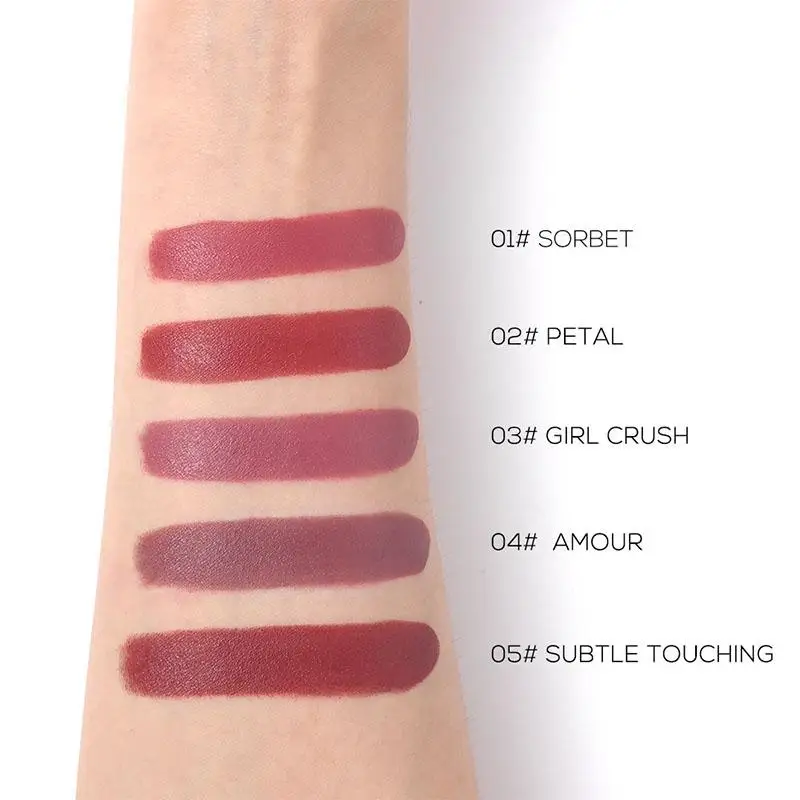 XY Fancy женские матовые не выцветающие стойкие увлажняющие губные помады косметика для ухода за губами