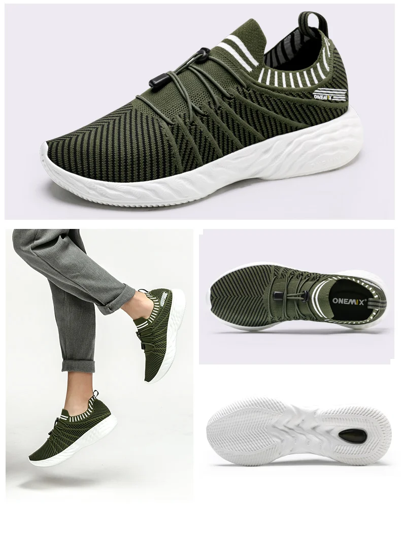 ONEMIX Мужские Кроссовки Люксовый Бренд спортивная обувь для мужчин слипоны кроссовки летние уличные дышащие Jooging Boosts спортивные ботинки