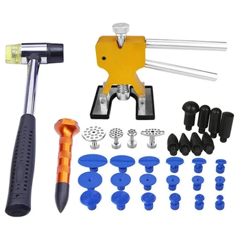 

SHGO HOT-Tools Paintless Dent Removal Dent Removal Paintless Dent Puller Auto Repair Tool Glue Tabs Hail Repair Tools