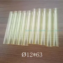 IPL желтая кварцевая трубка ipl лампа стеклянная трубка e-light лампа Лазерная лампа УФ-трубка 12*63 мм