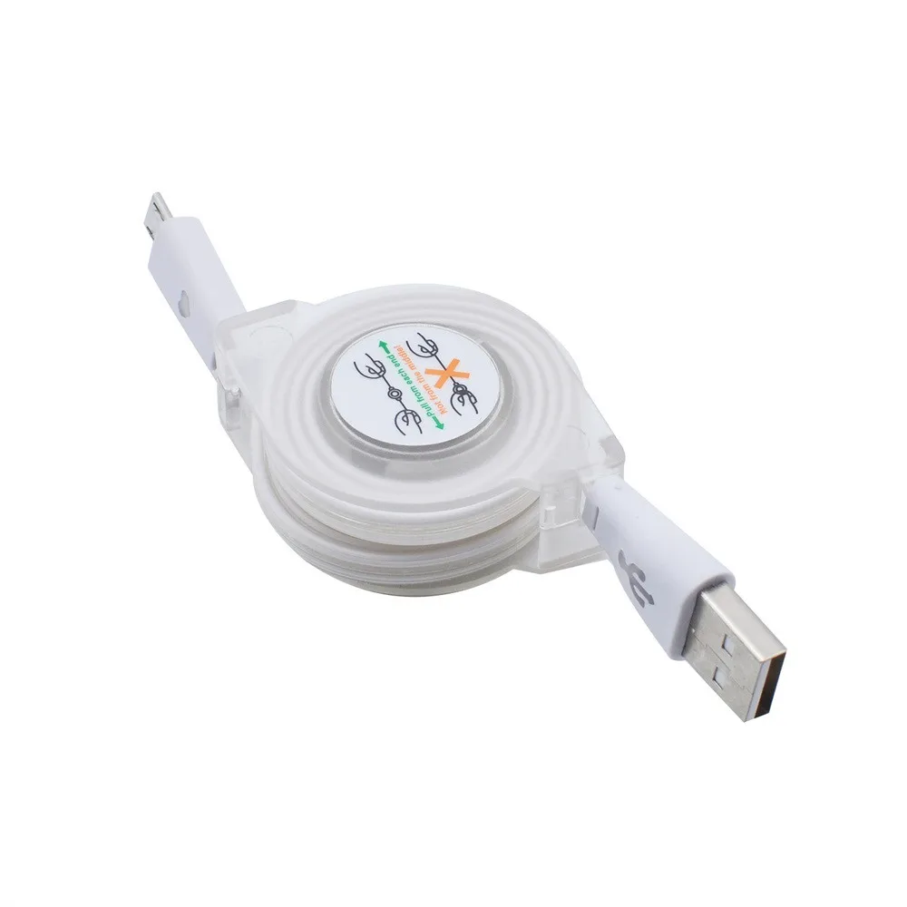 Стиль Выдвижной светодиодный светильник Micro USB кабель светящаяся Замена для Android порт кабель для передачи данных телефон зарядное устройство# N