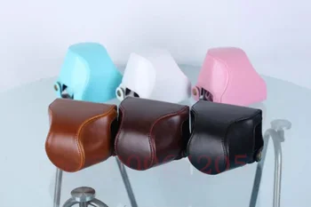 

PU Leather Camera Bag Case with Shoulder Strap For Nikn J5 10-30mm 11-27.5mm Lens DSLR Camera Shoulder Bags