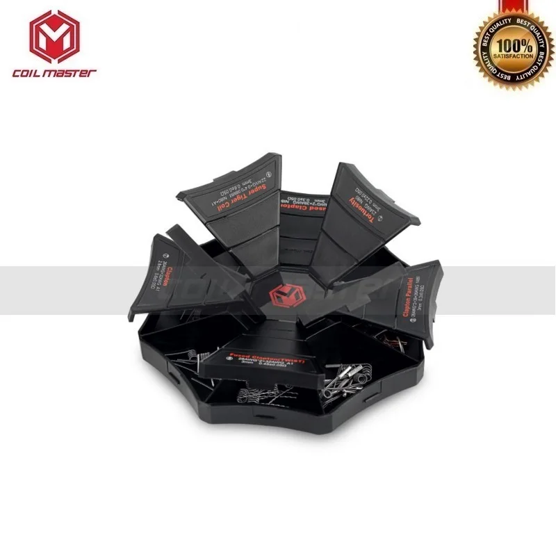 Собранная катушка Skynet Coil Master Ni80 восстановление катушек Clapton для RDA RDTA вейп Tank 8 в 1