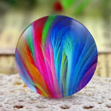 Новая мода 5 шт./лот 25 мм ручной работы фото стеклянные кабошоны(F6-68