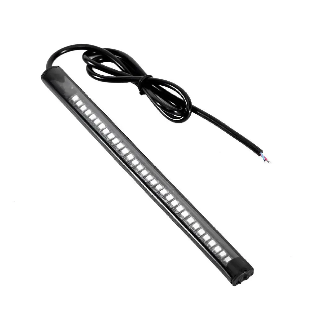 

Partol 3528 SMD Motorcycle LED Tail Light Brake Stop Turn Signal Running Light Integrated In Light For 12V Motorcycle Cars SUVs