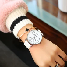 Nova Moda Mulheres Relógio Criativo de Qualquer Maneira Tudo O Que Eu estou Atrasado Causal Relógio de Quartzo Relógio de Pulso Ladies Dress Watch Relogio feminino Quente