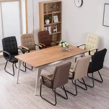 Компьютерный стул, бытовой ленивый офисный стул для сотрудников, стул для Конференции, стул для общежития, современный простой стул со спинкой