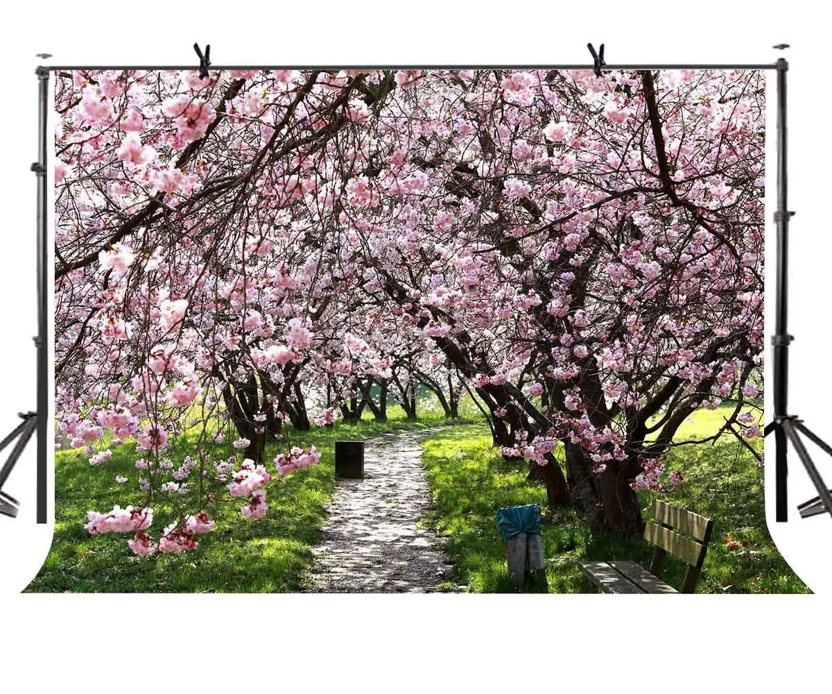 

150x220cm Various Flowers Backdrop Various Flowers Beautiful Spring Landscape Photography BackgroundPhoto Screen