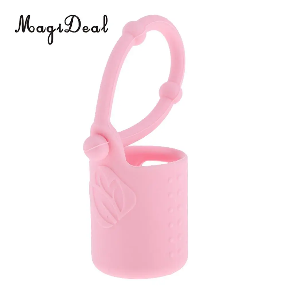 5ml Silicone Essential Oils Roller Bottle Holder Protective Sleeve Carrying Storage Case Cover for Travel Keychain Car Purse Bag