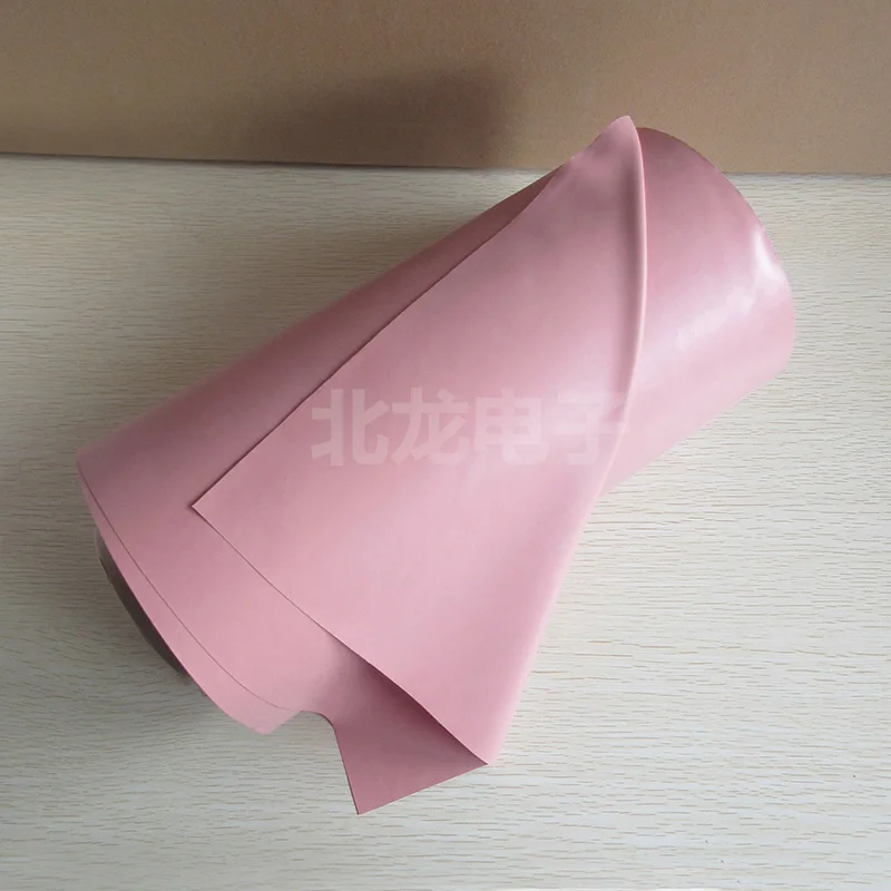 Сварочный аппарат используется кремния резиновый лист/Силиконовые проводящих Тепловая изоляция ткань/0.23 мм, 0.3 мм, серый, розовый