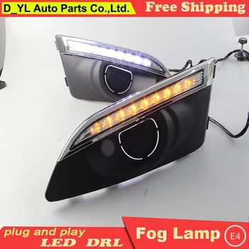 

Car styling For Chevrolet AVEO 2011-2013 LED DRL For AVEO High brightness guide LED DRL led fog lamps daytime running lights