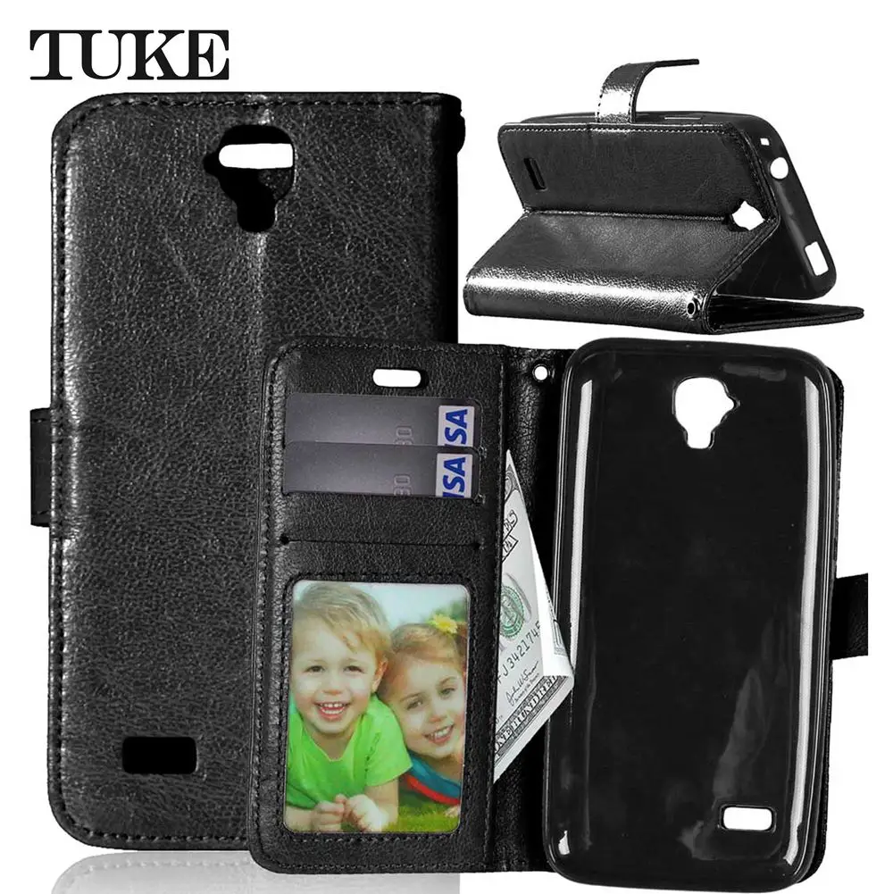 Роскошный брендовый чехол TUKE для Huawei Y560 Y5 Y560-L01 кошелек телефона флип-чехол из