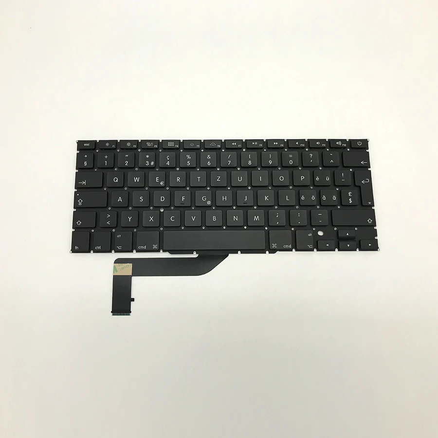 Швейцария Swiss клавиатура+ Подсветка для Macbook Pro 1" retina A1398 2012 2013