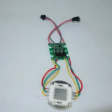 DC36V вход 30 Вт высокой мощности WS2811 управляемый светодиодный пиксельный модуль; RGB Полноцветный