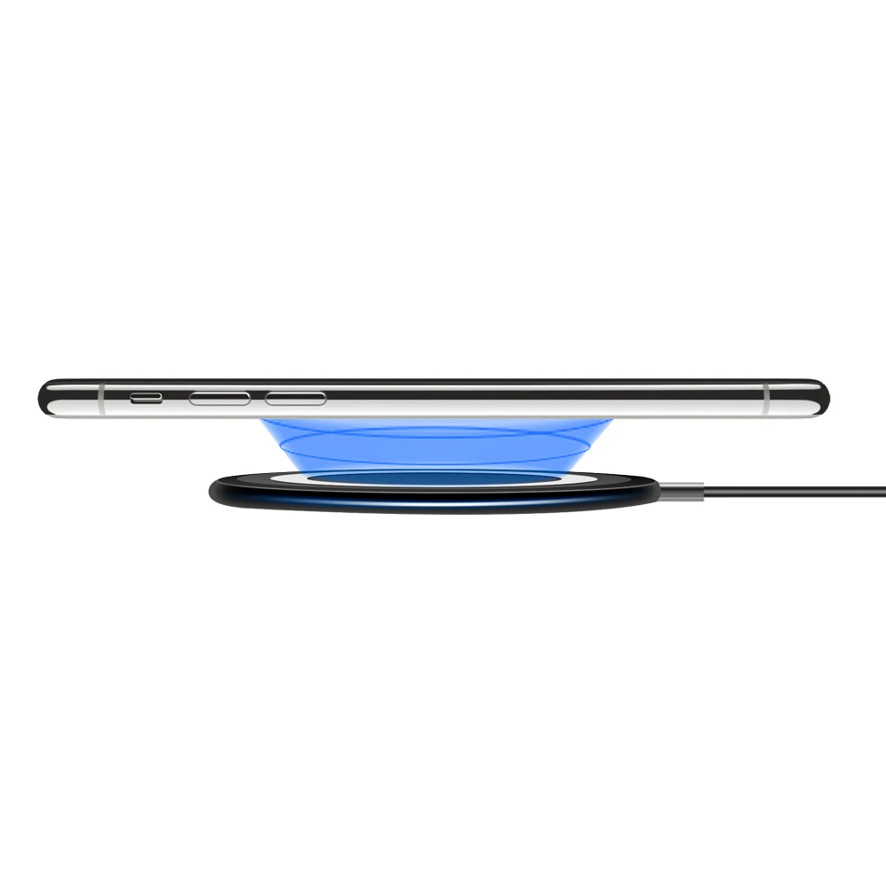 NYFundas Беспроводное зарядное устройство mini 10 Вт для samsung galaxy note 9 8 s9 s8 + s7 s6 edge plus
