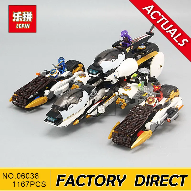 

New LEPIN 06038 1167Pcs Ultra Stealth Raider Model Building Kits Blocks Bricks Toys Compatible 70595 Gifts