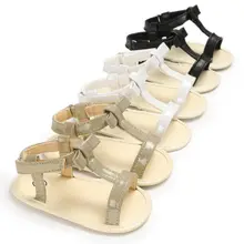 Летняя одежда для малышей мальчиков и девочек противоскользящие сандалии мягкая подошва обувь для новорожденных Infantil Prewalker Мокасины Кроссовки