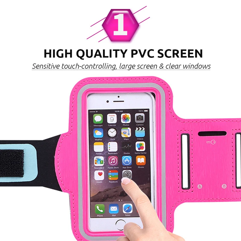 Clearance VICTGOAL Waterproof Sport Bag Bike Bags Touch Screen For Running Cycling Bag Arm Band Cases Mobile Phone Holder Pouch Belt Cover 1