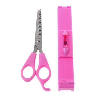 

Women Girl Fashion Clipper Fringe Hair Cutting Guide Layer Bang Level Ruler Tool