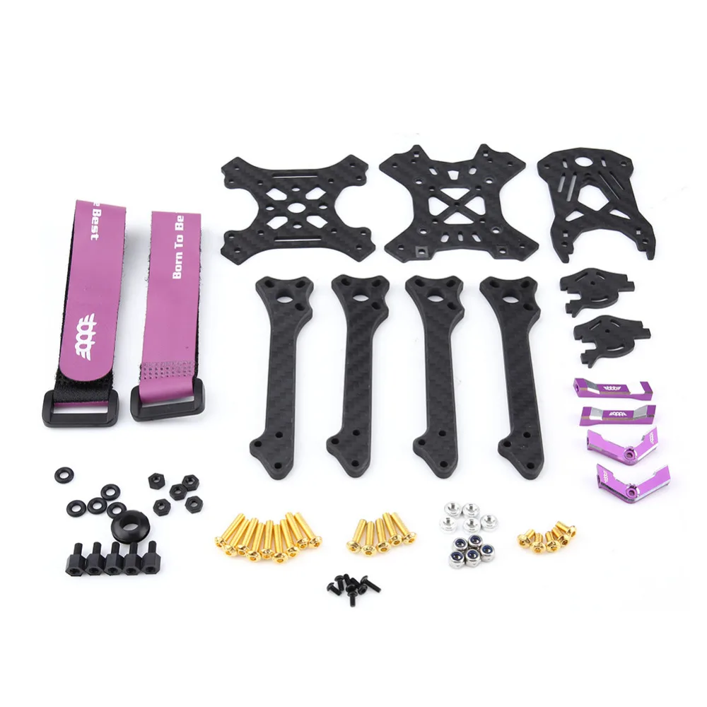 

2018 High Quality 211mm Wheelbase Carbon Fiber Frame Kit FPV Frame RC Drone Quadcopter Accessory For FPV Racing Drone