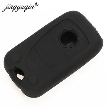 Keyforkess custodia portachiavi in Silicone a 3 pulsanti per ALFA Romeo 159 Giulietta Brera 156 A159 Q4 GT 946 Spider portachiavi - Jingyuqin custodia portachiavi in Silicone a 3 pulsanti per ALFA Romeo 159 Giulietta Brera 156