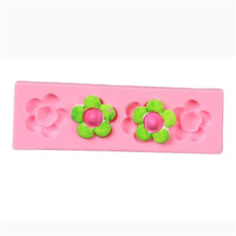 

3D Rose Flower Fondant Cake Mold Silicone Mold Chocolate Sugarcraft Cookie Pie DIY Cutter Tools Baking Mould