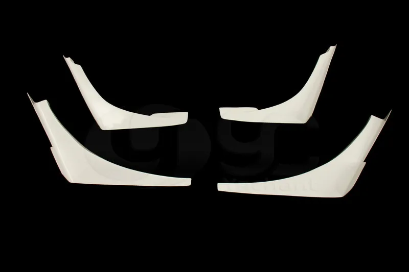2004-2007 Mitsubishi Lancer Evolution 8-9 Voltex Style Front Bumper Canard (Fit YCE79091) FRP (1)