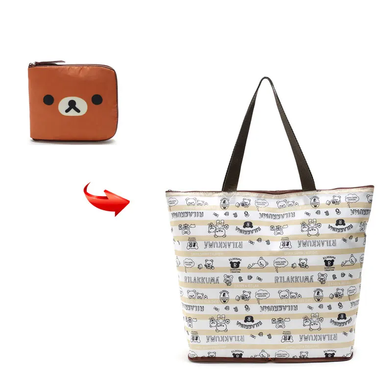 

foldable big capacity cooler bag thermal large picnic lunch bag insulated shop tote cool bag ice pack wine food insulation bag