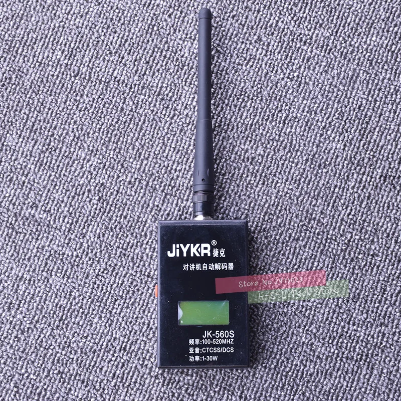 

Walkie Talkie Frequency Counter For Portable Radio Decoder 100-520MHz CTCSS/DCS Antenna Connector1-30W For The Signal Testing