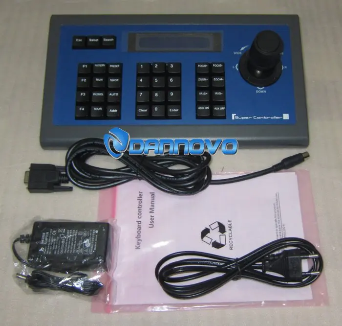 DANNOVO контроллер клавиатуры, джойстик, RS485, RS422, RS232, Pelco-P/D, VISCA(DN-KB002