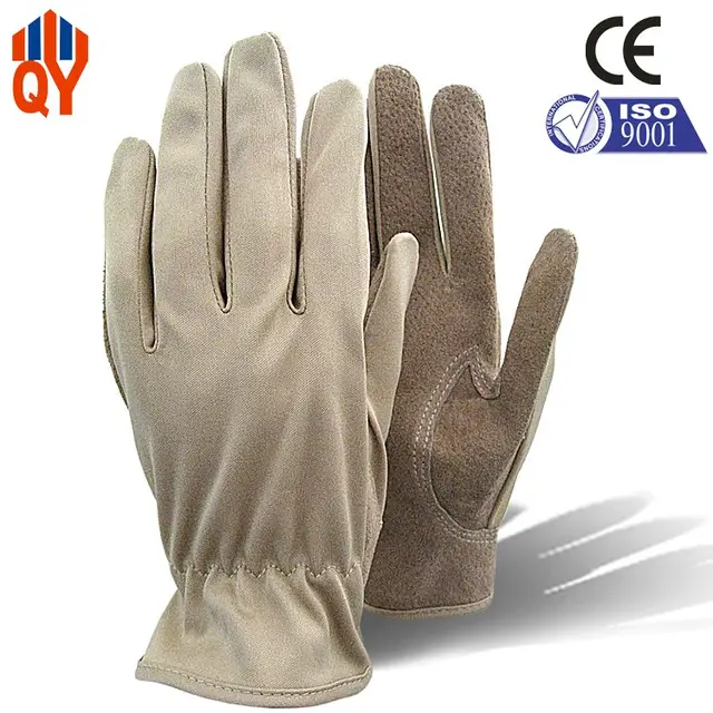 free shipping 2015 fashion pigskin leather women driving gloves work garden gloves