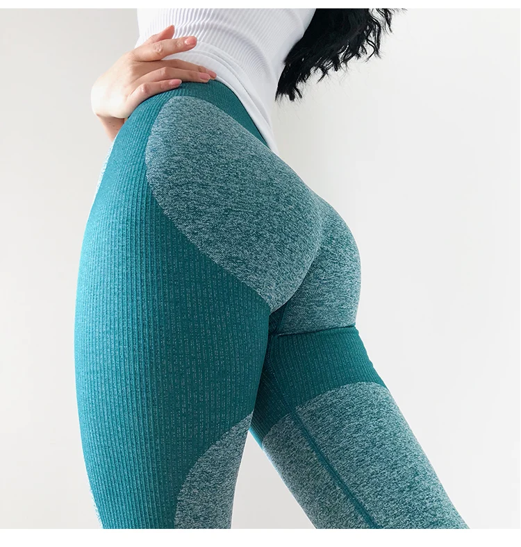 SOISOU спортивные Леггинсы для фитнеса быстросохнущие тонкие эластичные тренировочные брюки для йоги для бега сексуальные женские спортивные штаны с высокой талией