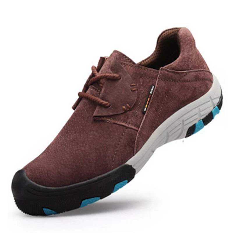 

Shoes men new 2016 men's leather shoes from the comfort of brand outdoor wear non-slip shoes casual shoes size 38-44