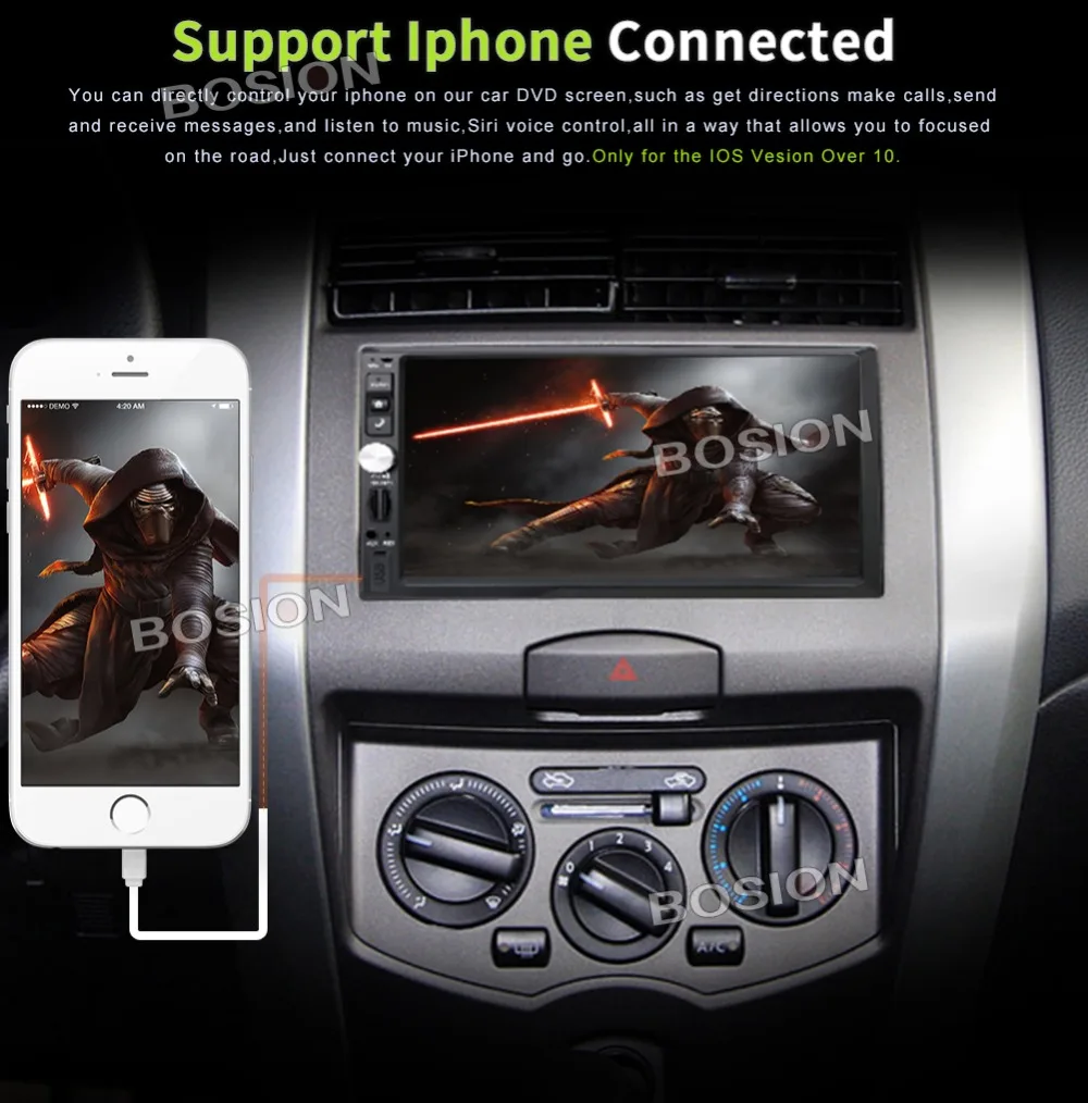 Best 2 din car radio gps android car stereo cassette player recorder Radio Tuner GPS Navigation RDS support steering wheel control 4